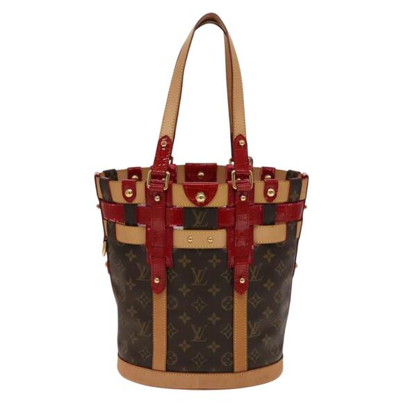 LOUIS VUITTON Monogram Ruby Neo Bucket Tote Bag Red M95613 - Picture 2 of 16